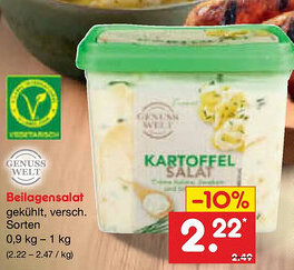 Netto Marken-Discount GENUSS WELT Beilagensalat Angebot
