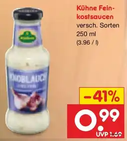 Netto Marken-Discount Kühne Feinkostsaucen Angebot