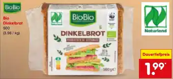 Netto Marken-Discount Bio Dinkelbrot Angebot