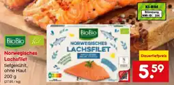 Netto Marken-Discount Bio Norwegisches Lachsfilet Angebot
