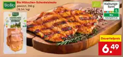 Netto Marken-Discount Bio Hähnchen-Schenkelsteaks Angebot