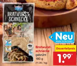 Netto Marken-Discount Bratwurst schnecke Angebot
