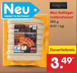 Netto Marken-Discount Mini Geflügel rostbratwurst Angebot