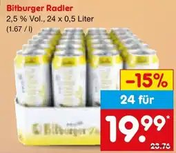 Netto Marken-Discount Bitburger Radler Angebot
