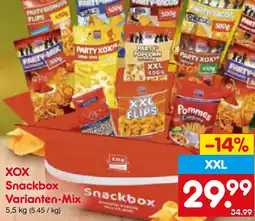 Netto Marken-Discount XOX Snackbox Varianten-Mix Angebot