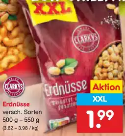 Netto Marken-Discount CLARKYS Erdnüsse Angebot