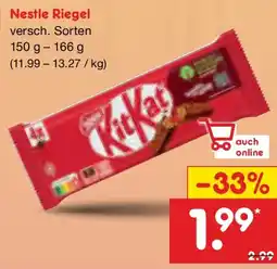 Netto Marken-Discount Nestle Riegel Angebot