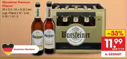 Netto Marken-Discount Warsteiner Premium Pilsener Angebot