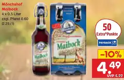 Netto Marken-Discount Mönchshof Maibock Angebot