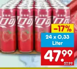 Netto Marken-Discount Coca-Cola Coke Strawberry Angebot