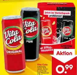 Netto Marken-Discount Vita Cola Limonade Angebot