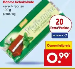 Netto Marken-Discount Böhme Schokolade Angebot