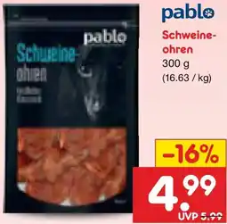 Netto Marken-Discount pablo Schweineohren Angebot