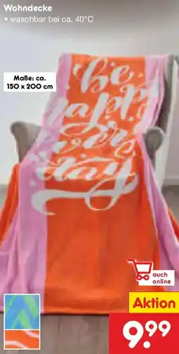 Netto Marken-Discount Wohndecke Angebot