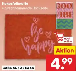 Netto Marken-Discount Kokosfußmatte Angebot