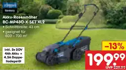 Netto Marken-Discount Akku-Rasenmäher BC-MP430-X-SET XL2 Angebot