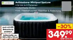 Netto Marken-Discount JUSKYS Aufblasbarer Whirlpool SpaLuxe Angebot