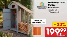 Netto Marken-Discount Werkzeugschrank Outdoor Angebot