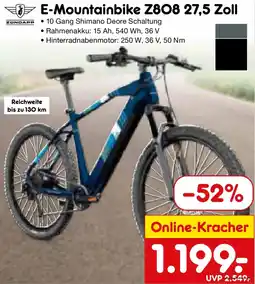 Netto Marken-Discount E-Mountainbike Z808 27,5 Zoll Angebot