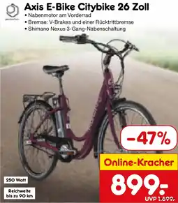 Netto Marken-Discount Axis E-Bike Citybike 26 Zoll Angebot