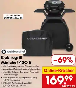 Netto Marken-Discount outdoorchef Elektrogrill Minichef 420 E Angebot