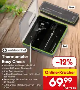 Netto Marken-Discount outdoorchef Thermometer Easy Check Angebot