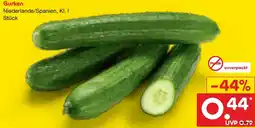 Netto Marken-Discount Gurken Angebot