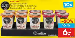 Netto Marken-Discount Cafe Latte Angebot