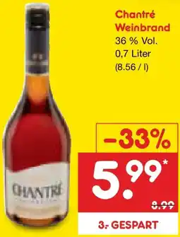 Netto Marken-Discount Chantré Weinbrand Angebot