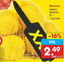 Netto Marken-Discount Zitronen Angebot