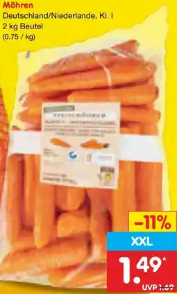 Netto Marken-Discount Möhren Angebot