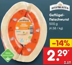 Netto Marken-Discount Geflügelfleischwurst Angebot