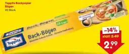 Netto Marken-Discount Toppits Backpapier Bögen Angebot