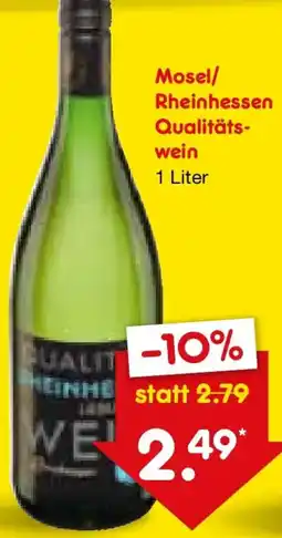 Netto Marken-Discount Mosel/ Rheinhessen Qualitätswein Angebot