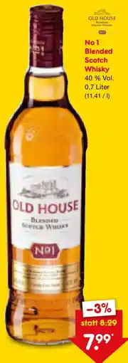Netto Marken-Discount No 1 Blended Scotch Whisky Angebot