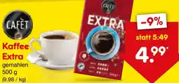 Netto Marken-Discount CAFET Kaffee Extra Angebot