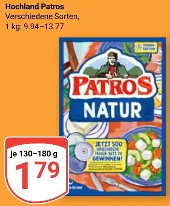 Globus Hochland Patros Angebot