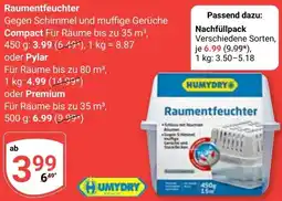 Globus HUMYDRY Raumentfeuchter oder Pylar oder Premium Angebot