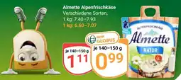 Globus Almette Alpenfrischkäse Angebot