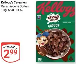 Globus Kellogg's Cerealien Angebot