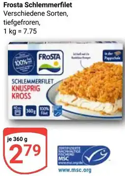 Globus Frosta Schlemmerfilet Angebot
