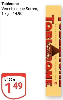 Globus Toblerone Angebot