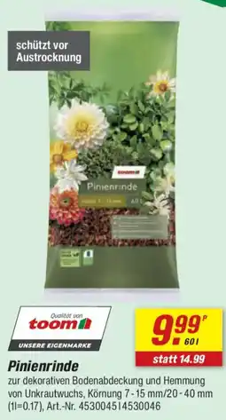 toom Baumarkt Pinienrinde Angebot