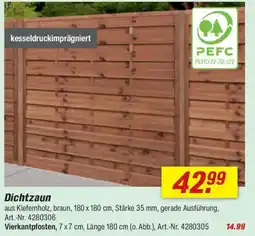 toom Baumarkt Dichtzaun Angebot