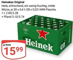 Globus Heineken Original Angebot