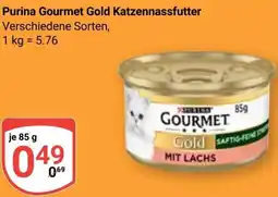Globus Purina Gourmet Gold Katzennassfutter Angebot