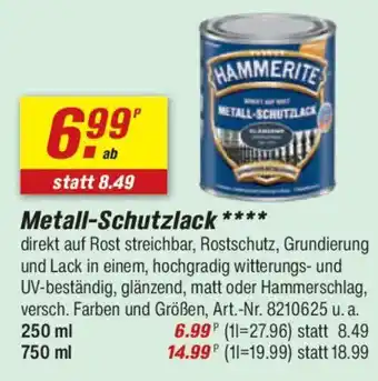 toom Baumarkt HAMMERITE Metall-Schutzlack Angebot