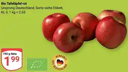 Globus Bio Tafeläpfel rot Angebot