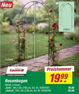 toom Baumarkt Rosenbogen Angebot