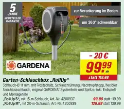 toom Baumarkt GARDENA Garten-Schlauchbox ,,RollUp" Angebot